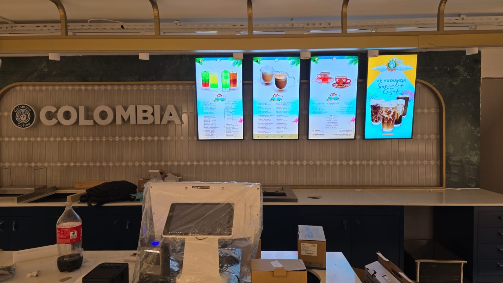 Dijital Menü Board Örneği 9